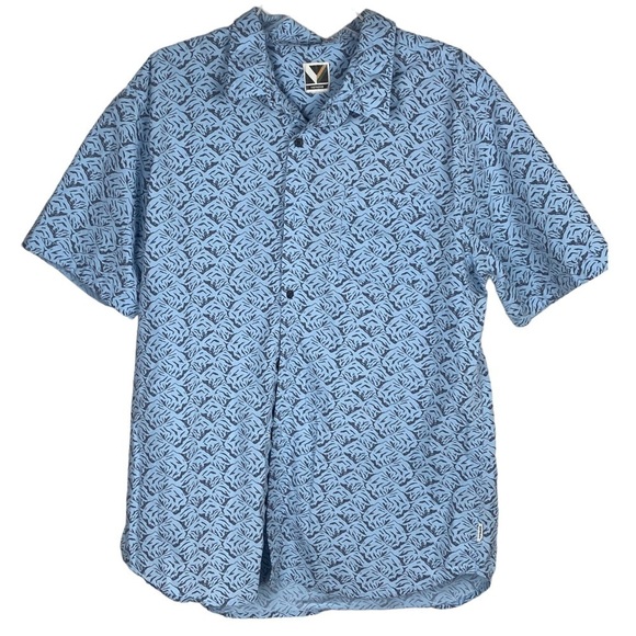 Voyager men’s short sleeve button down shirt - Picture 1 of 8